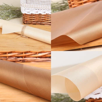 

Reusable Non Stick Baking Paper High Temperature Resistant Sheet Oven Microwave Grill Baking Mat Baking Tools 2020
