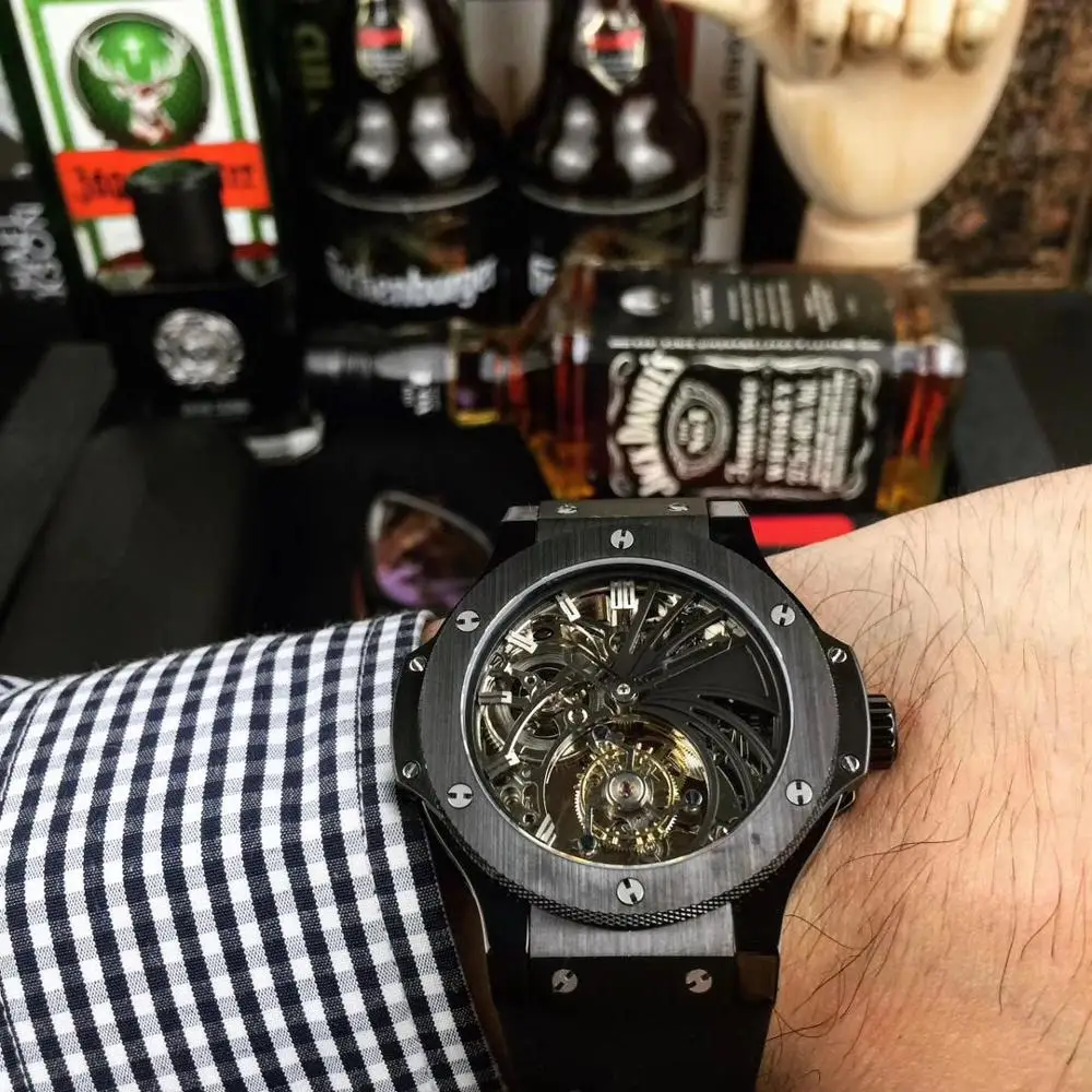 A09210 мужские часы Топ бренд подиум роскошный европейский дизайн автоматические механические часы