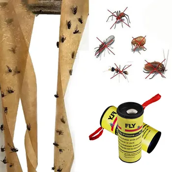 

Free Fly Paper Sticky Fly Catchers Set for Indoor or Greenhouse