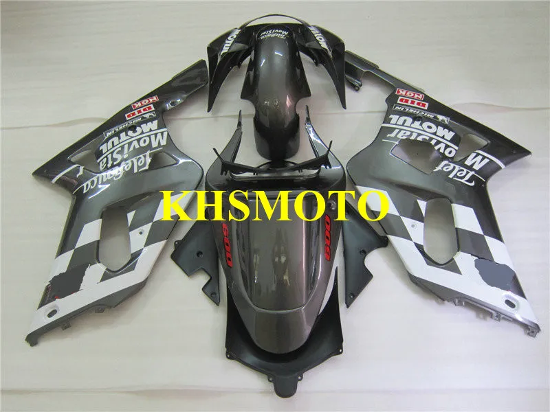 Набор обтекателей для GSXR600 750 01 02 03 GSXR 600 GSXR750 2001 2002 2003 ABS белый черный набор + подарки