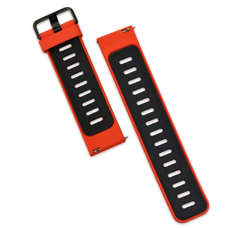 Ремешок 22 мм(ширина) Силиконовый Браслет Для Xiaomi Huami Amazfit GTR(47 мм) Pace Stratos Nexo