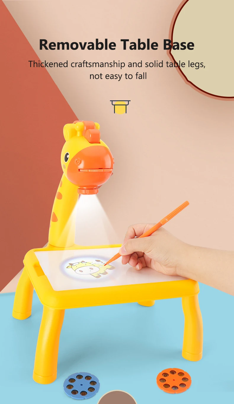 Mini LED Projector Art Drawing Table Light Toy For Kids Educational  Learning Paint Tool Craft From Bong08, $13.15