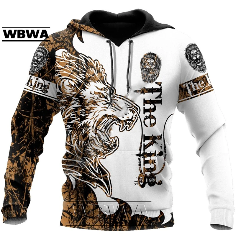 

2021 Модные мужские толстовки с капюшоном с пасхальным принтом Иисуса льва короля толстовка с капюшоном Harajuku уличная одежда унисекс Повседневная куртка спортивный костюм