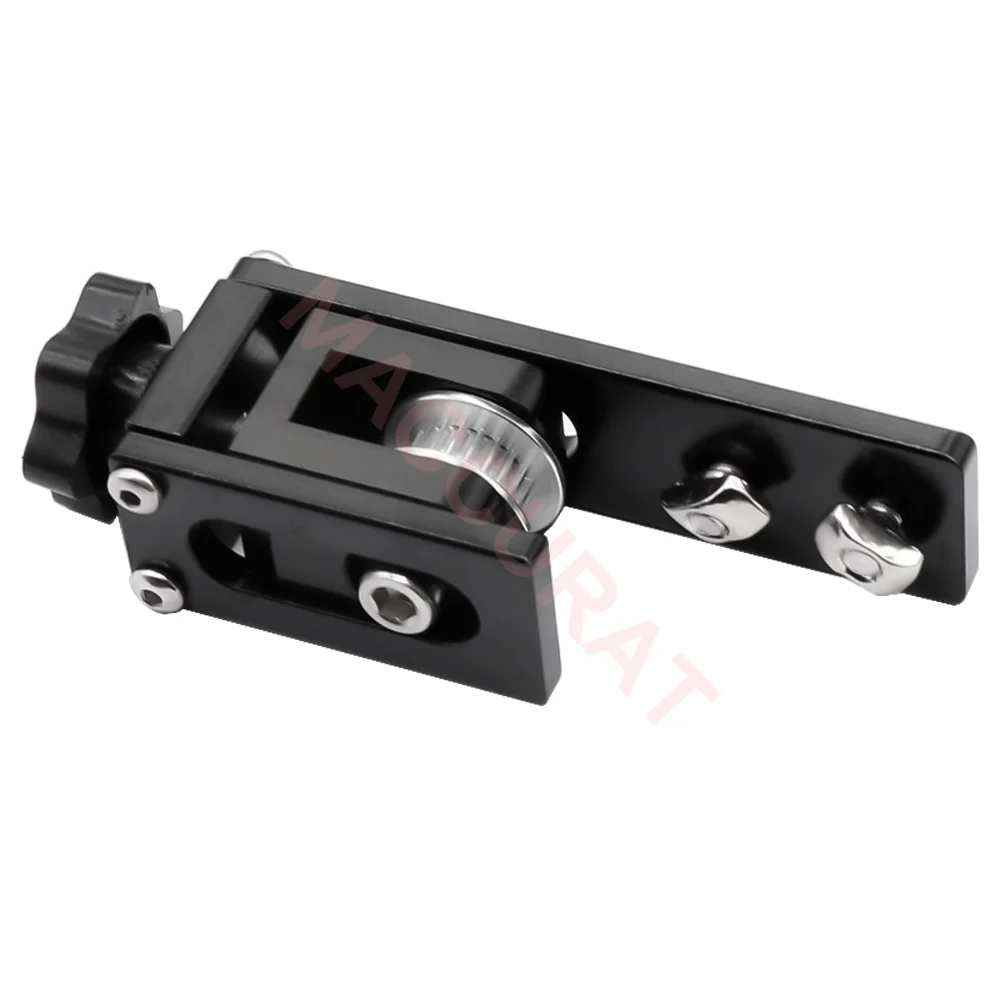 Ender-3 Creality CR-10 CR-10S 3D 프린터 부품용 2020 프로파일 X축 동기식 벨트 스트레치 교정 텐셔너 업그레이드.