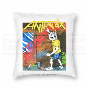 

Vintage Anthrax Antisocial Usa Concert Tour TPillow case Women Men