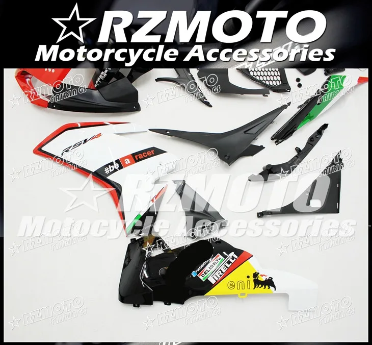 ABS мотоцикл обтекатель комплект для APRILIA RSV4 1000 2010- год кузов литьевая форма Магазин № 1923