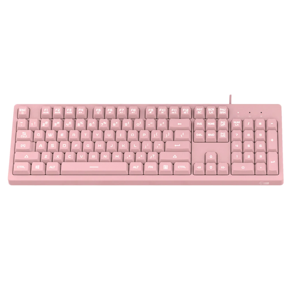 Сменная клавиатура с 104 клавишами светящиеся белые клавиатуры для настольного