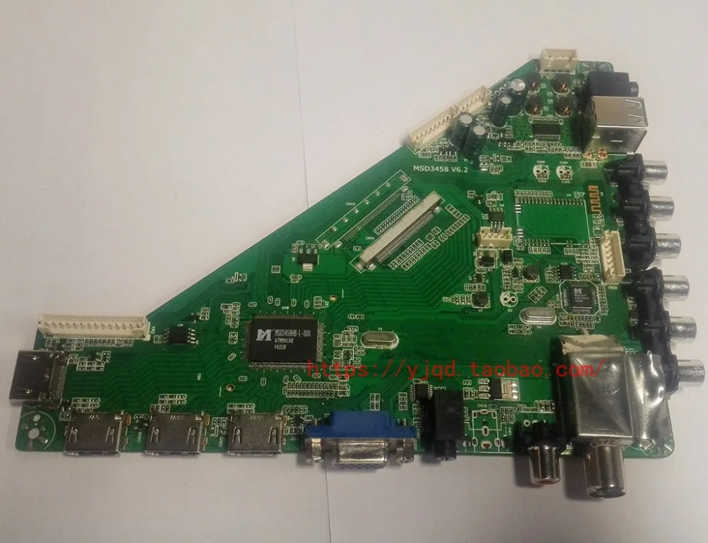 US $129.99 MSD3458V62 4K LCD Driver Board BuiltIn 60HZ V BY ONE DVBT ATSC