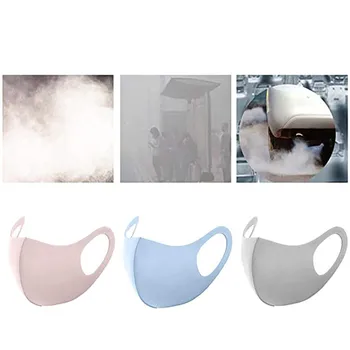 

ummer Face Mask Black Mouth Mask Reusable Washable Mascarillas Cool Silk Breathing Masque Facial Mask Reusable Face Bandana#YL5