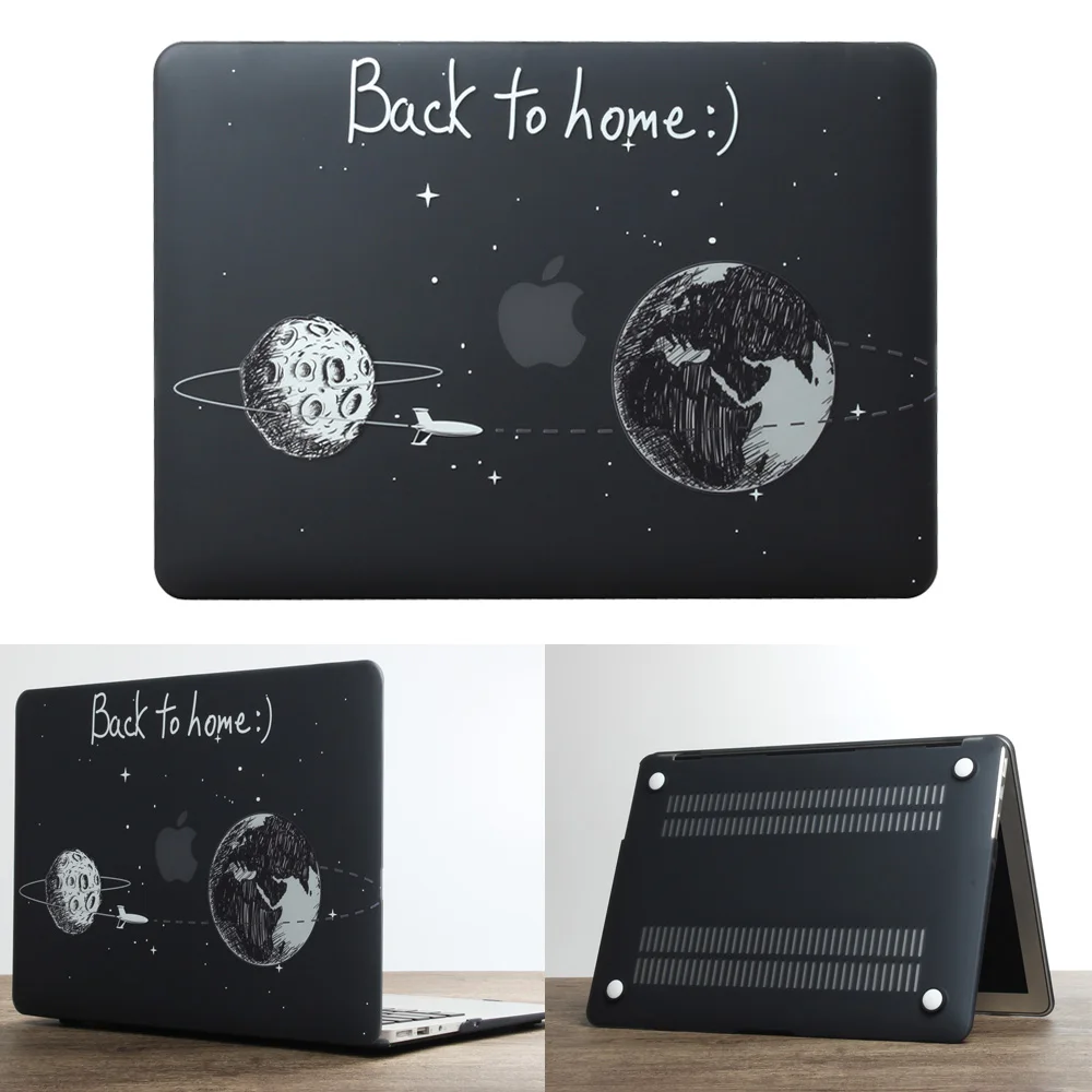 Чехол для ноутбука Apple MacBook Air Pro retina 11 12 13 15 для mac book Pro 13,3 15,4 дюймов с сенсорной панелью+ крышка клавиатуры - Цвет: DNS A1