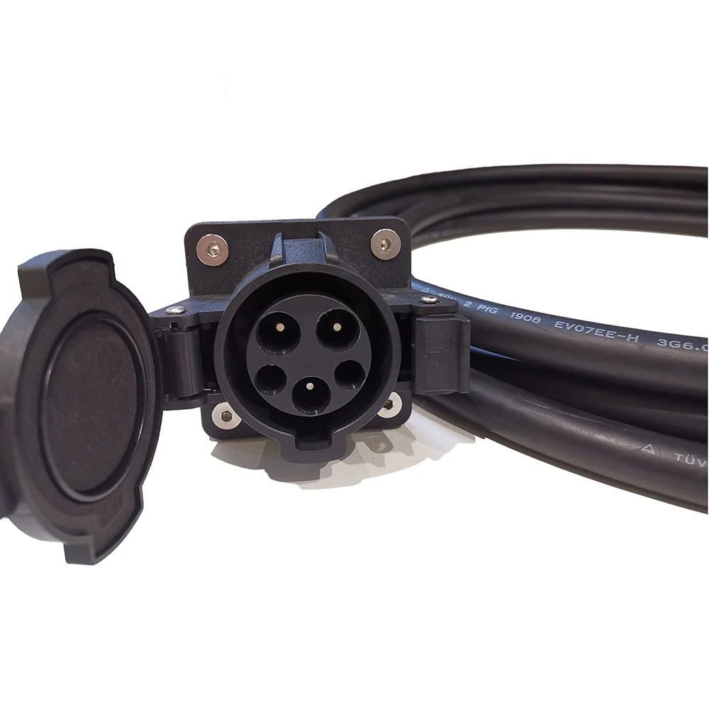 US $113.75 16a 32a 50a Type 1 Sae J1772 Charging Extension Cable Cord TuvUl Electric Vehicle Car Connector For Charging Station Ev Charger