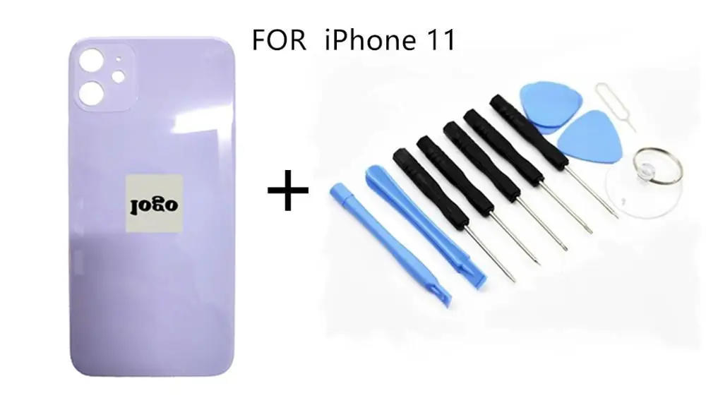 

for iPhone 11 Battery Glass Lens Cover Housing Rear Back Door Replacement Tape