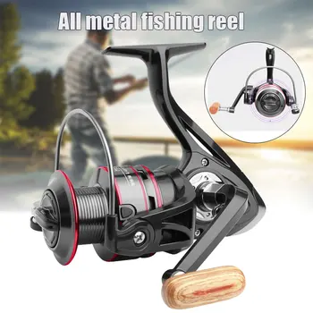 

Metal Fishing Reel Strong Bearing Corrosion Wear Resistant Spin Fishing Reel WHShopping