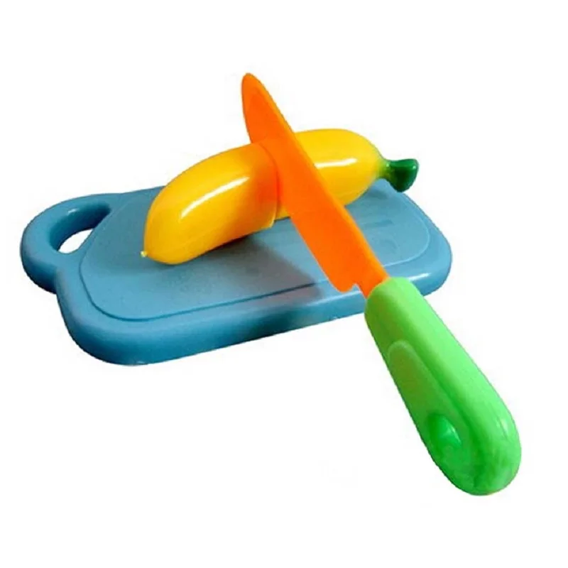 Children Kids Classic Play House Toy Cut Fruit Vegetables Kitchen Toy Plastic Baby Kids Toys Pretend Playset Educational Toys