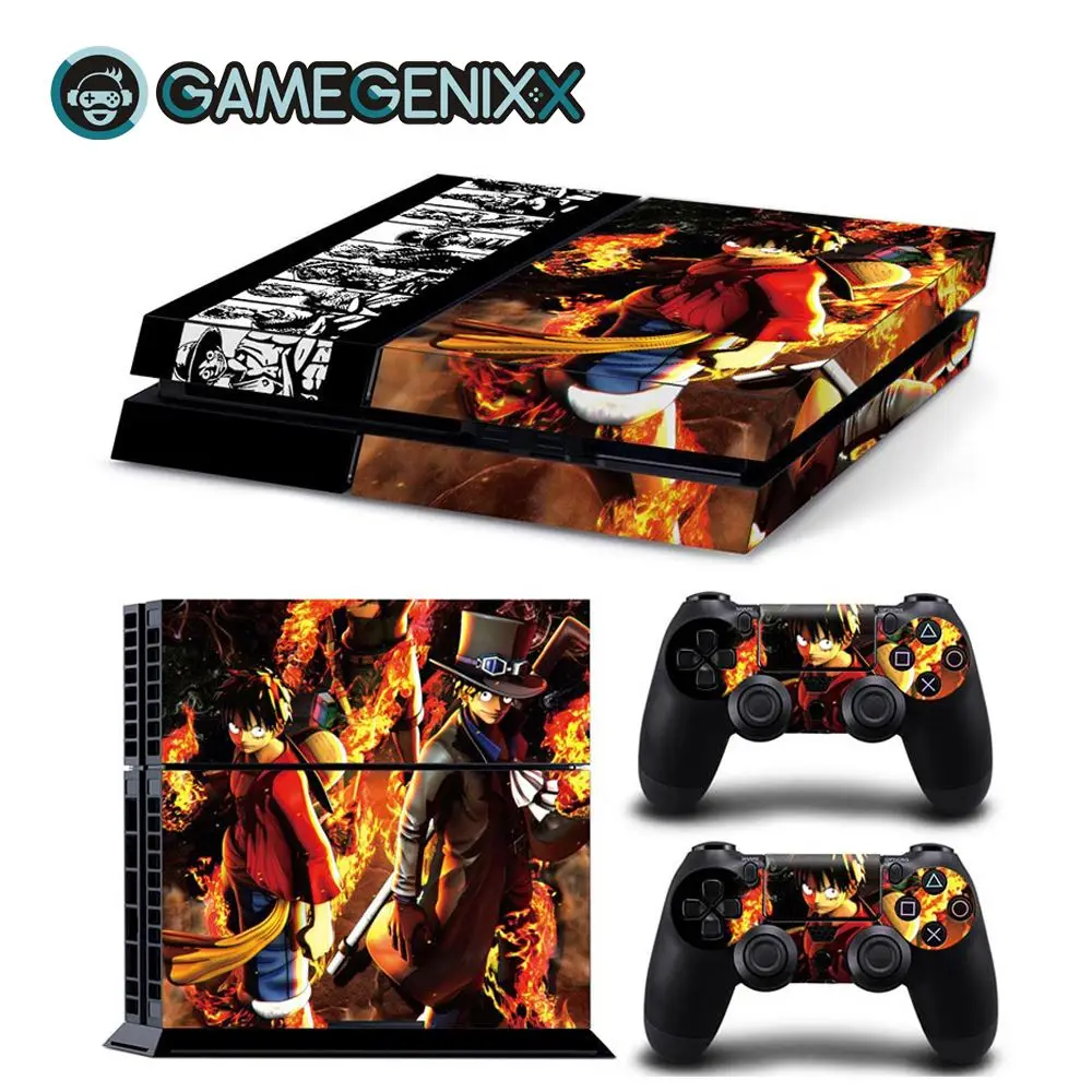 GAMEGENIXX Кожа Наклейка виниловая обложка для PS4 консоли и 2 контроллеров-одна штука