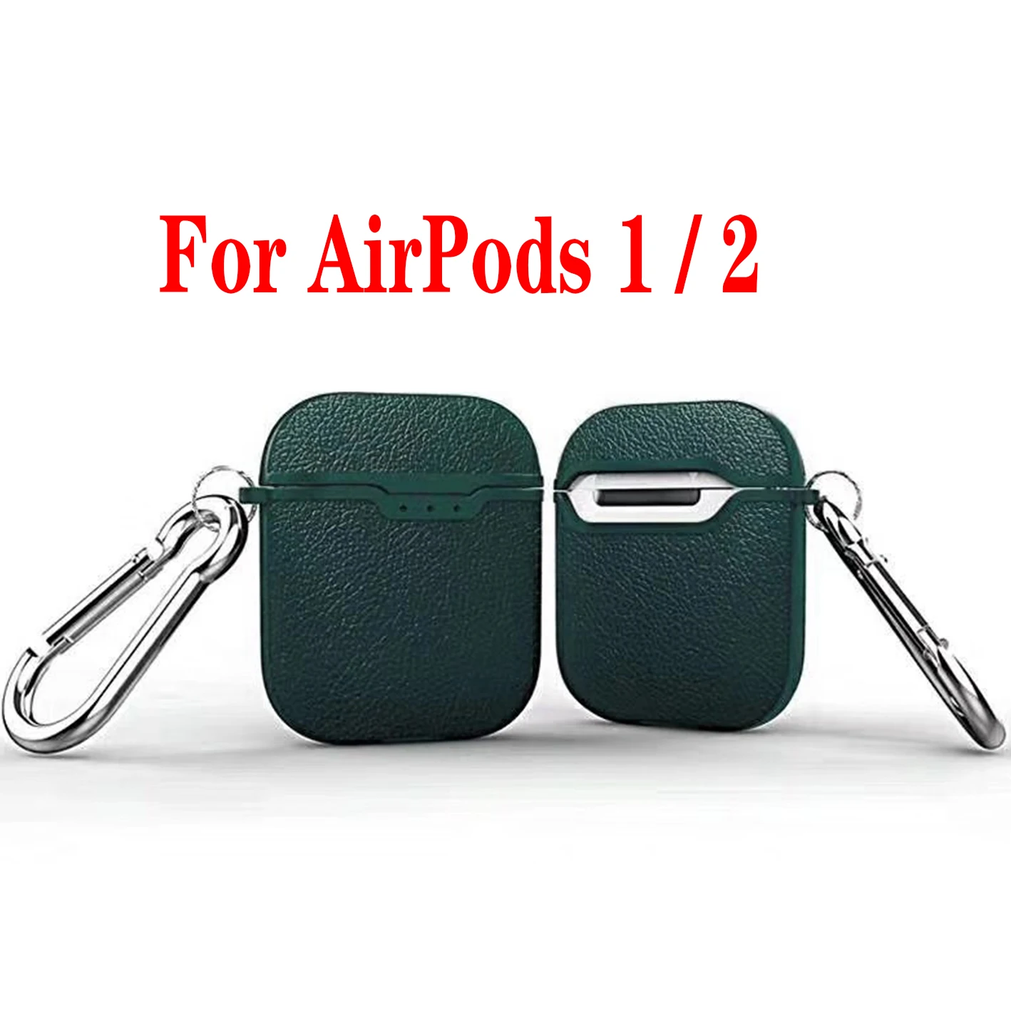 Для AirPods Pro 3 чехол Роскошная кожа личи/углеродное волокно силиконовый защитный чехол для Airpods 2 AirPods 3 Bluetooth чехол для наушников