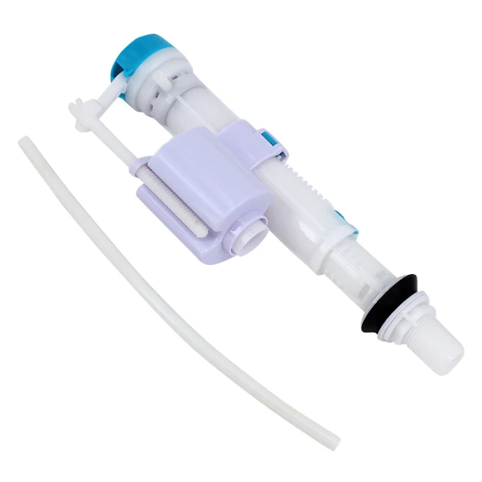 Adjustable Toilet Inlet Valve Flush Push Button Valve for Toilet Tanks Cistern Syphon Bathroom G1/2 LB88