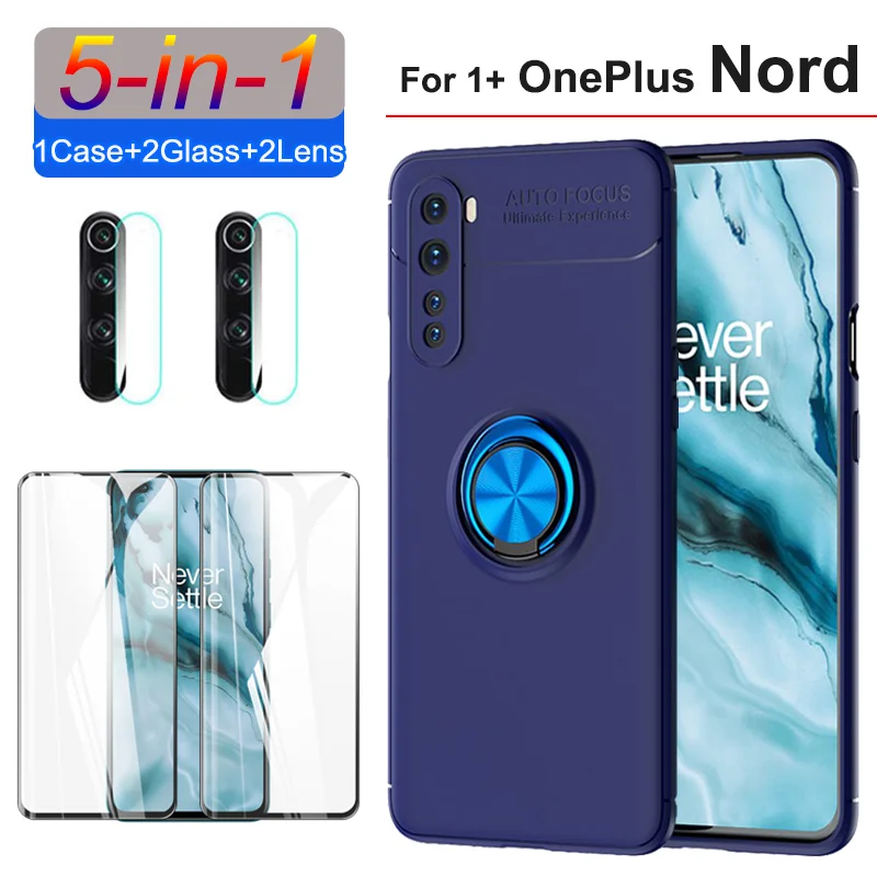 Невидимый чехол-подставка для Oneplus Nord матовый чехол Гидрогелевая пленка защитная
