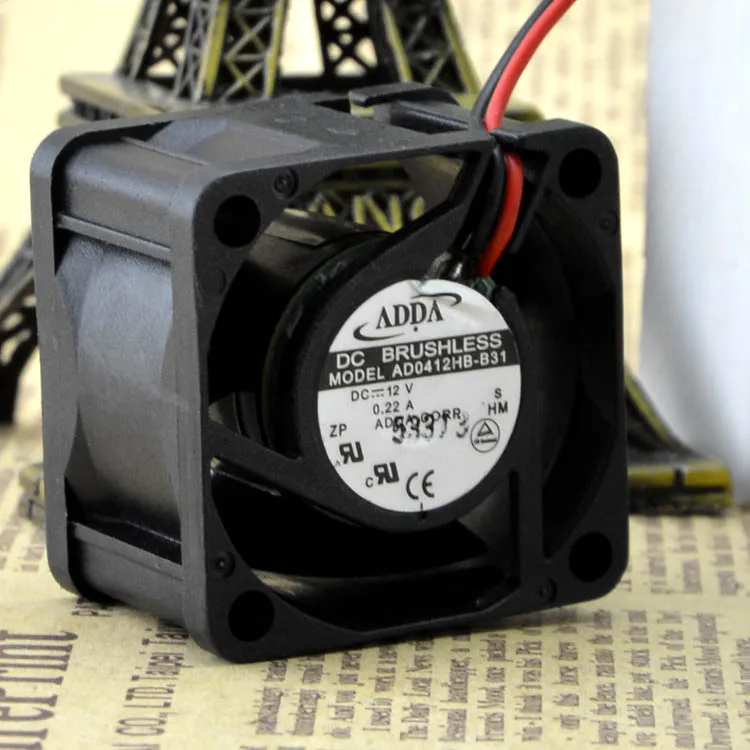 4028 AD0412HB-B31 12V 0.22A 4 см 1U защиты электродвигателя Вентилятор охлаждения