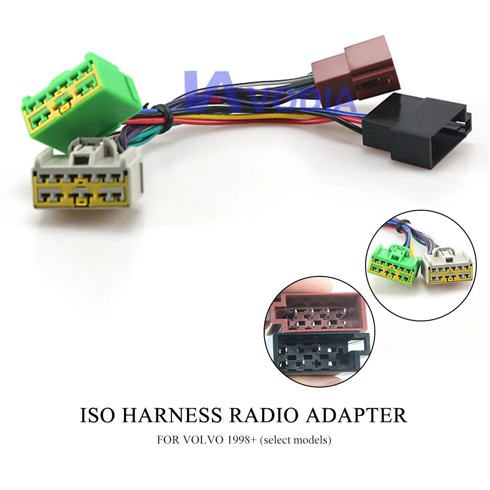 

12-138 ISO standard HARNESS Radio Adapter for VOLVO 1998+ (select models)