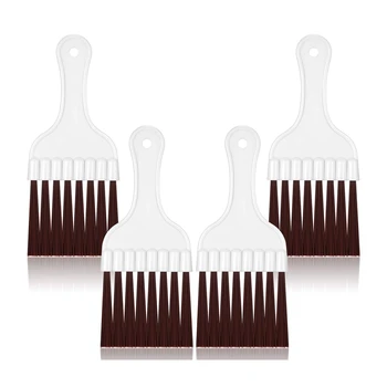 

Botique-4 Packs Air Conditioner Condenser Fin Cleaning Brush Refrigerator Coil Cleaning Whisk Brush Small Plastic Whisk Brush