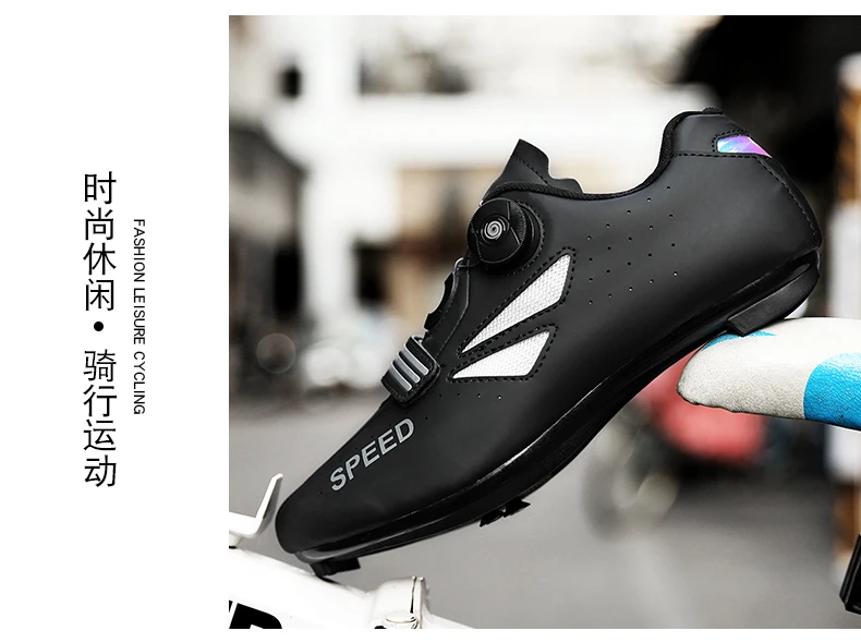 2020 Road Cycling Shoes Sapatilha Ciclismo Bike Men Non-Locking Racing Breathable Ultralight Professional Bicycle Sneakers Women