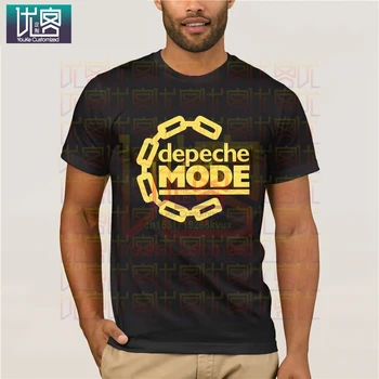 

DM logo Depeche Chain mode in 2019 T-shirt Clothes Popular T-Shirt Crewneck 100% Cotton Tees Funny Tees Cotton Tops T Shirt