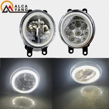 

For Toyota Urban Cruiser 2009-2014 Car H11 LED Fog Light Angel Eye DRL Daytime Running Light 4000LM 12V Accessories