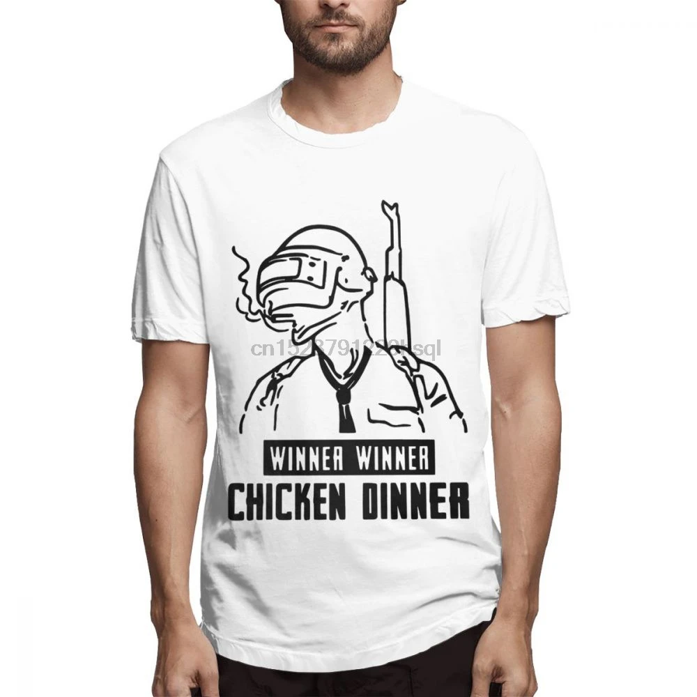 Пользовательские человек Playerunknown Winner футболка PUBG Camiseta популярный уникальный