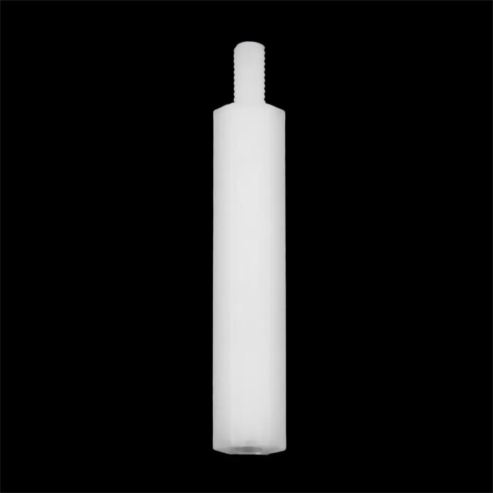 

Four axis special M3 single head hexagon nylon plastic screw M3x35+6