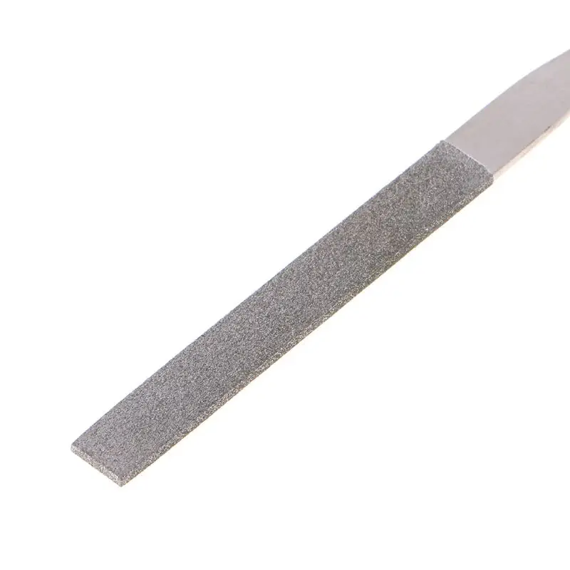 1 шт. 180 мм резиновая ручка с длинной ручкой двусторонний инструмент для рукоделия с алмазным покрытием плоский шлифовальный инструмент ручной инструмент