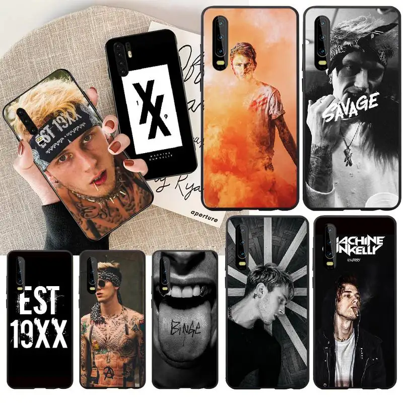 NBDRUICAI машинный пистолет Kelly MGK шикарный милый чехол для телефона Huawei Y5 Y6 Y7 Y9 Prime 2019