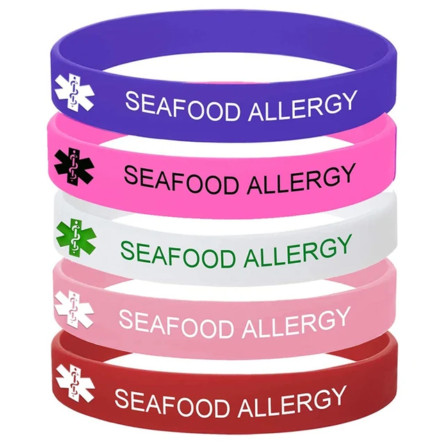 Shellfish Allergy Bracelet | Kids Health | AllerMates – allermates.com