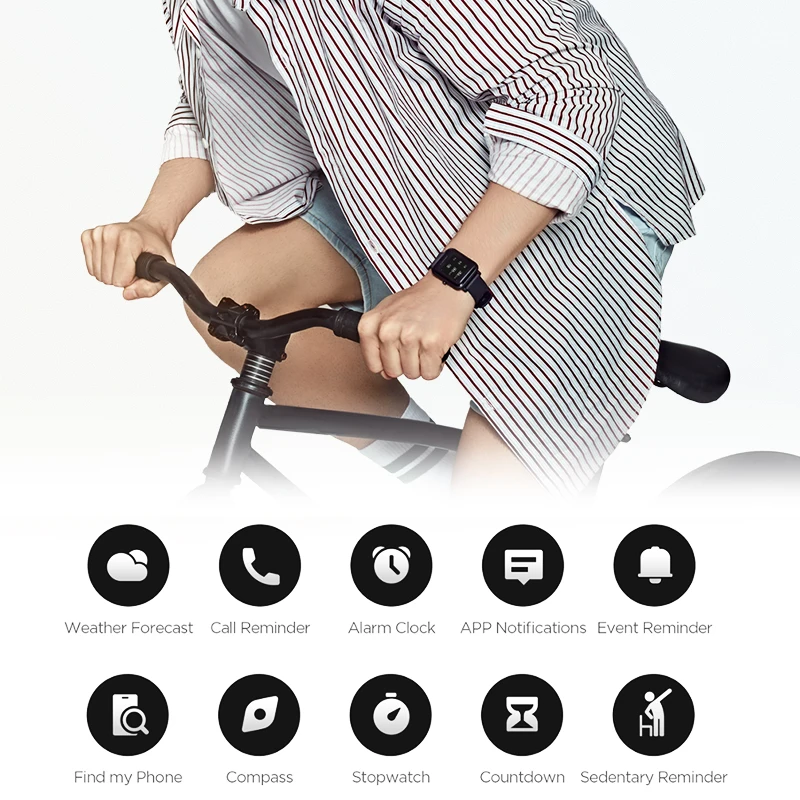 SHAOLIN Couple Smart Watch Bracelet Heart Rate