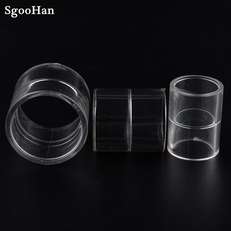 1pc Acrylic Pipe  Aquarium Fish Tank Connector Plexiglass Water Supply Tube Elbow Joints Shrimp Nano Water Tank 3 Way Tee Joints