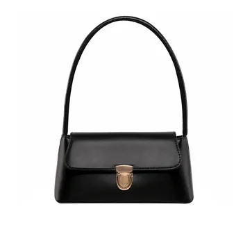 

Women Fashion Shoulder Bag Ladies Leather Solid Pure Color Handbag for Party Shopping Offive Lady Casual Chic Elegant Handbag