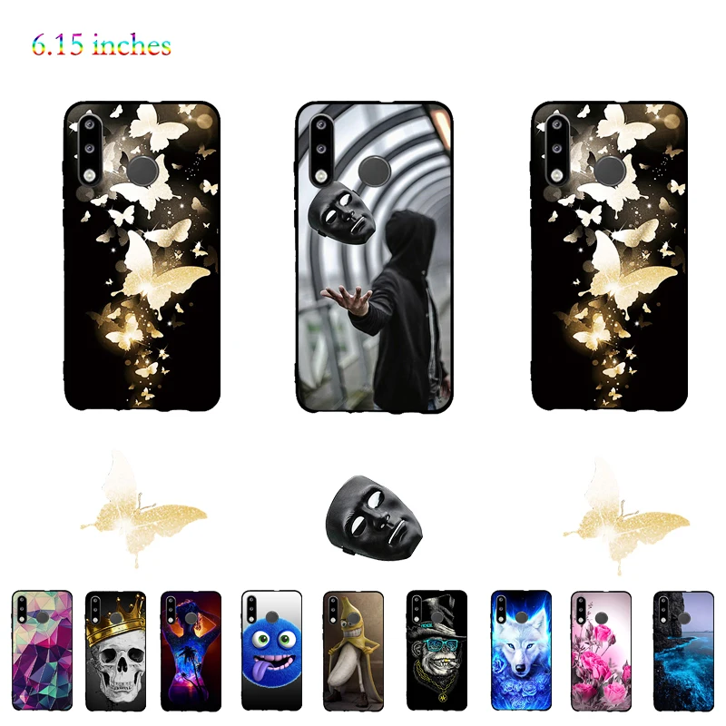 Phone Case For Huawei P30 Lite Cover Fundas Coque Soft TPU Silicone Back Bumper Covers Bags | Мобильные телефоны и