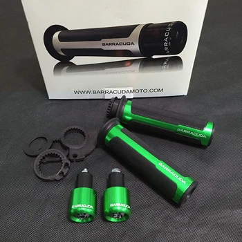 

BARRACUDA seven-color CNC motorcycle handlebar CAPS / car grip kit can be installed with all 7/8''22mm racing motorcycle handles