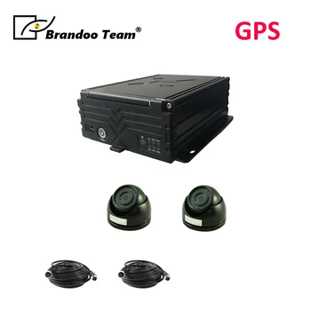 

4CH 1080P Car Camera Recorder 4 channel HDD Car DVR with GPS function+2pcs 2.0MP AHD camera+2pcs 5M video cable,HDD Vehicle DVR