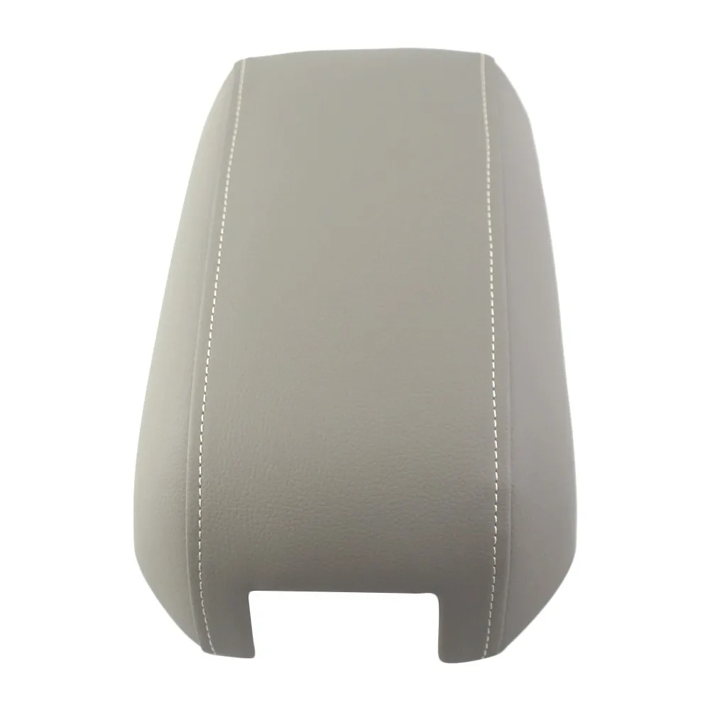 Car PU Leather Center Console Armrest Auto Arm Rest Box Pads Cover Lid Raised Cap |