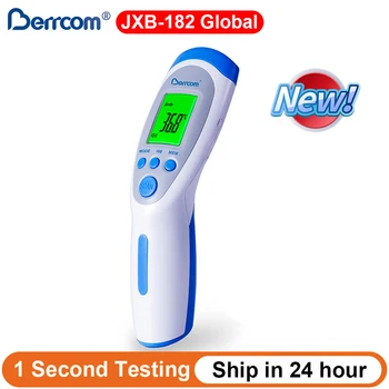 

Berrcom Non-Contact Infrared Thermometer Precision Baby Temperature Medical Clinical Electronic Accurate Thermograph JXB-182