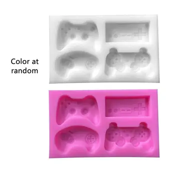 

4-Styles Game Consoles Handle Pendant Silicone Resin Mold Jewelry Making Tools