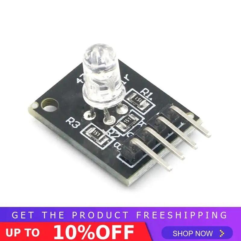 Умная электроника FZ0455 4pin KEYES KY-016 три цвета 3 цвета RGB светодиодный модуль датчика для Arduino DIY стартовый комплект KY016