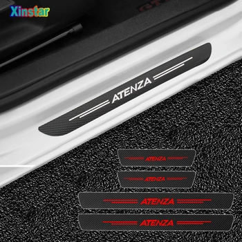 

4pcs Car Protector Door Sill Stickers For Mazda ATENZA