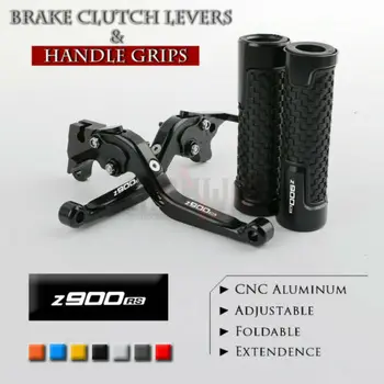 

CNC Folding Extendable Adjustable Brake Clutch Levers Handlebar Grip Handle Hand Grips For KAWASAKI Z900RS 18-19