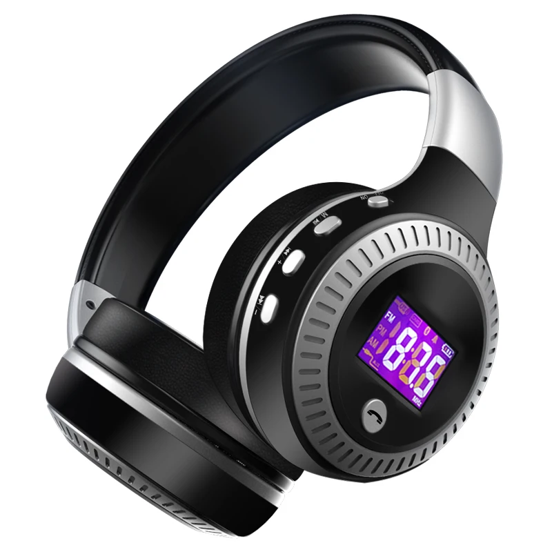 Bluetooth гарнитура ZEALOT B19 с поддержкой Micro SD карты|bluetooth headphones wireless headset|wireless headsetheadset