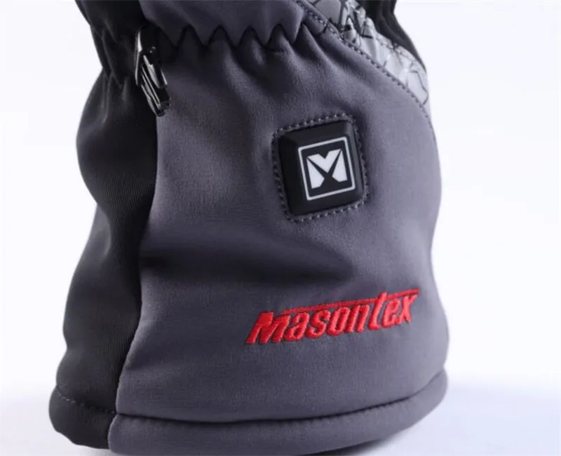 Masontex зимние мотоциклетные перчатки с подогревом мотоциклетные перчатки с USB электрическим подогревом перчатки с батареей для катания на лыжах M-2XL