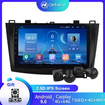 

For Mazda 3 Car Radio 2004-2013 Multimedia DVD Player Multimedia GPS Navigation Stereo Android 9 Carplay 360 Panorama Autoradio