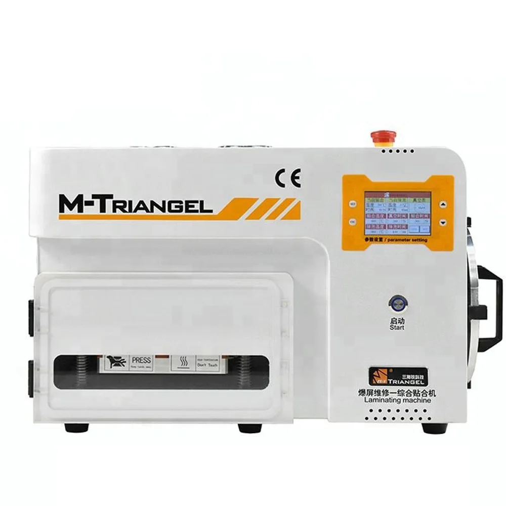 M-Triangel 2 в 1 вакуумная машина для удаления пузырьков ламинатор OCA ламинатор для телефона Ремонт сенсорного ЖК-экрана Ремонт