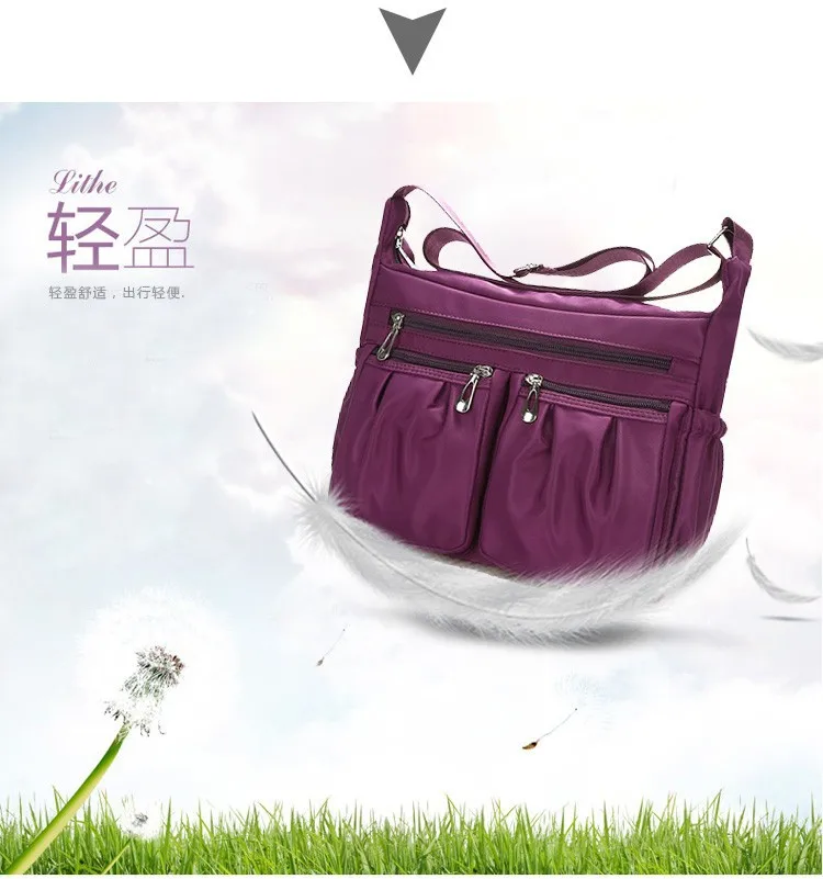 

WOMEN'S Bag Waterproof Nylon Cloth Casual Versatile Women's Shoulder Multi-functional Outdoor Single-shoulder Crossbody Bag Wome